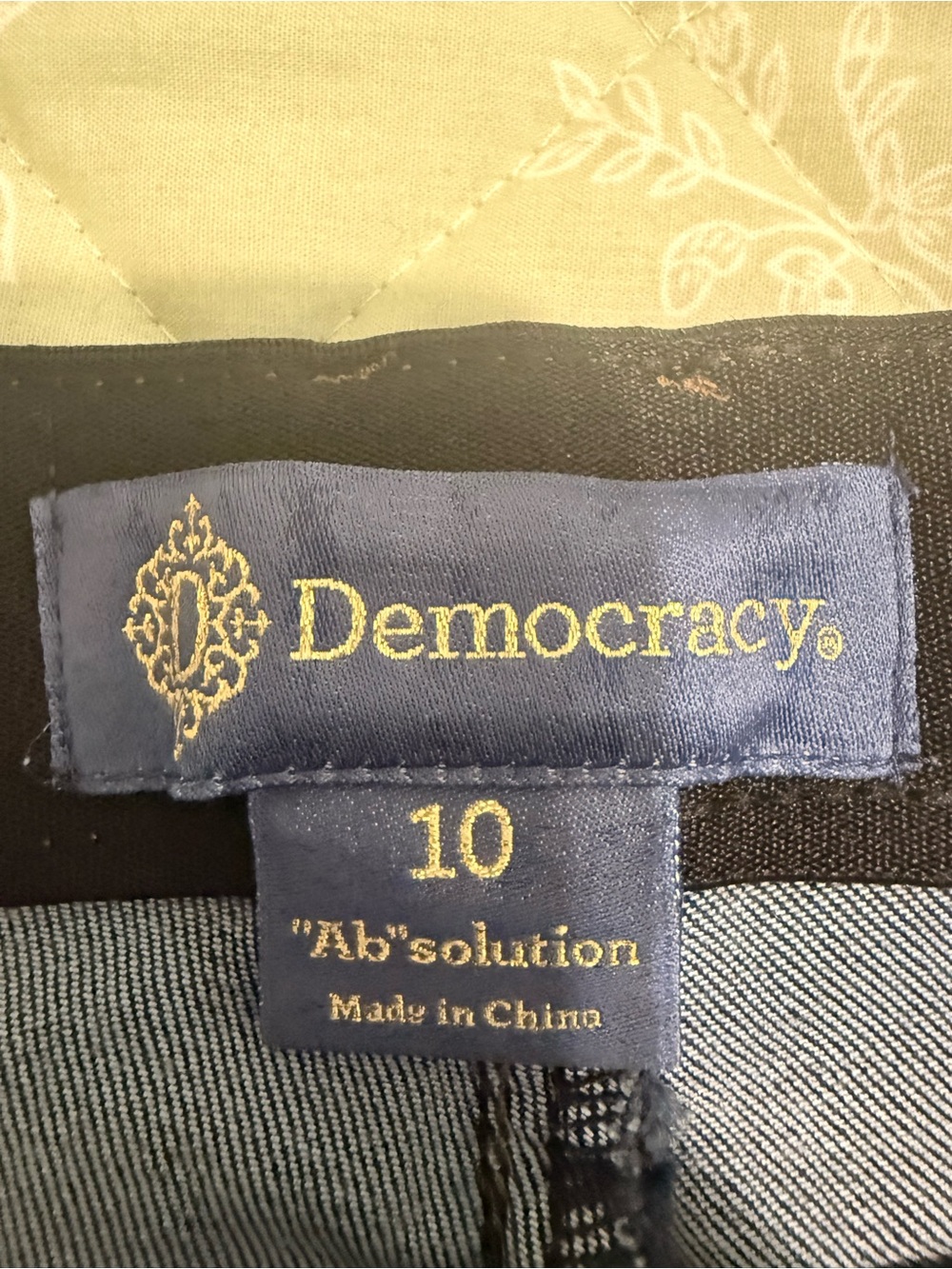 Democracy Dark Indigo Skinny Jeans - Picture 3 of 7